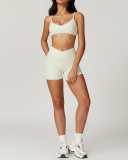 Women Sling Bra Pants Quick Drying Running Yoga Two-piece Sets S-XL