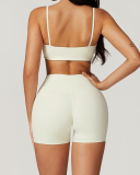 Women Sling Bra Pants Quick Drying Running Yoga Two-piece Sets S-XL