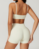 Women Sling Bra Pants Quick Drying Running Yoga Two-piece Sets S-XL