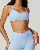 Women Running Recycled Fabric Sling Sports Yoga Bra S-XL
