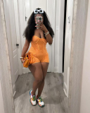 Girls Summer Fashion Summer Jumpsuit S-XL
