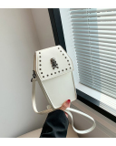 Retro Gothic Style Vertical Mobile Phone Bag Purse