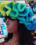 Fashionable Versatile Ruffled edge Pullover Hat