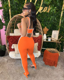 Women Hot Sale Strappy Pants Two Piece Set S-XXL
