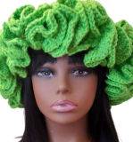 Fashionable Versatile Ruffled edge Pullover Hat