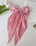 Women Bow Hairpin Satin Bow Hair Barrettes Hair Clips