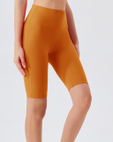 Women Breathable High Waist Hips Lift Yoga Sports Shorts S-XL