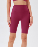 Women Breathable High Waist Hips Lift Yoga Sports Shorts S-XL