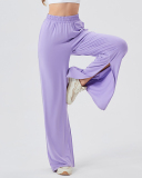 Logo Customized Quick drying Sports Wide Leg Women Pants S-XL