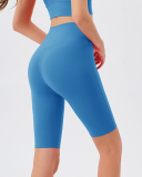 Women Breathable High Waist Hips Lift Yoga Sports Shorts S-XL