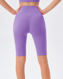 Women Breathable High Waist Hips Lift Yoga Sports Shorts S-XL