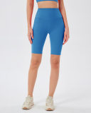 Women Breathable High Waist Hips Lift Yoga Sports Shorts S-XL