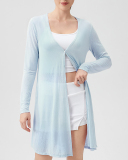 Loose Breathable Running Sunscreen Long Sleeve Coat S-2XL