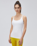 Women Sling Pad Sports Yoga Running Vest S-XL