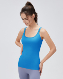 Women Sling Pad Sports Yoga Running Vest S-XL