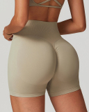 Women Hips Lift High Waist Sports Yoga Sports Shorts S-XL
