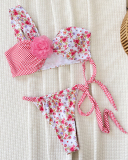 Floral Printed Women Summer Bikini Set S-L