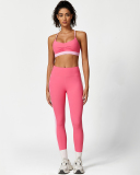 Colorblock Women Fitness Sports Yoga Two-piece Sets S-L