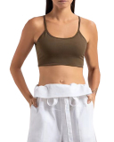 Women Hollow Out Backless Quick Drying Dance Running Vest S-L