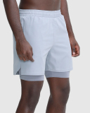 Summer Lined Fitness Running Quick Drying Sports Men's Shorts M-3XL