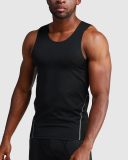 Sleeveless Men's Solid Color Fitness Outdoor Running Training Vest Black Gray White S-3XL
