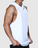 Men's Training Breathable Hoodies Quick Drying Running Basketable Sports Vest M-2XL