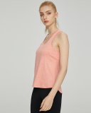 Women Loose Sleeveless Sports Vest Quickly Drying Breathable Vest S-XL