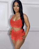 Wholesale Knitted Hot Summer Short Set S-XXL