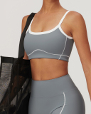 OEM Woman Fitness Sling Colorblock Yoga Sports Bra S-XL
