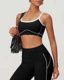 OEM Woman Fitness Sling Colorblock Yoga Sports Bra S-XL