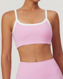 OEM Woman Fitness Sling Colorblock Yoga Sports Bra S-XL
