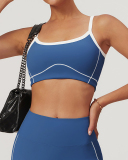 OEM Woman Fitness Sling Colorblock Yoga Sports Bra S-XL