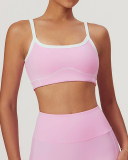 OEM Woman Fitness Sling Colorblock Yoga Sports Bra S-XL