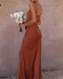 Sleeveless Vacation Women High Cut Dress S-L