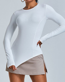 Wholesale In Bulk Women Professional Long Sleeve Fitness T-shirt Active Top S-XL