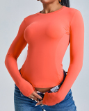 Wholesale In Bulk Women Professional Long Sleeve Fitness T-shirt Active Top S-XL