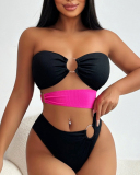 Strapless Black Wholesale New Swimsuit S-L