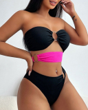 Strapless Black Wholesale New Swimsuit S-L