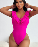 Ruffle Rosy One Piece Swimsuit S-L