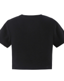 O-neck Printed Wholesale Short T Shirt S-L