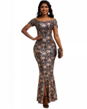 Fashion Elegant Women Fashion Party Dress S-XXL