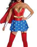 Super Hero Women Halloween Cospaly Costume M-XL