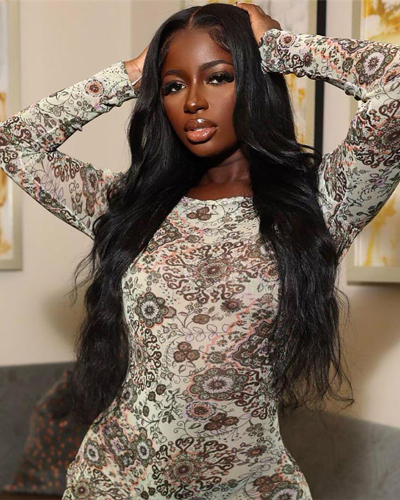 Women's New Sexy Backless Printed High Waisted Tight Fit Sports Fitness Jumpsuit S-L