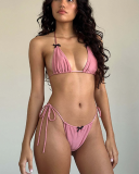 Wholesale Lovely Solid Color Sexy Bikini S-L