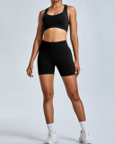 Women I Back Hollow Out High Protection Yoga Bra S-XL