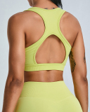 Women I Back Hollow Out High Protection Yoga Bra S-XL