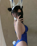 PU Bunny Cute Teddy Lingerie Holloween Lingerie