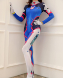 Wholesale Printed Long Sleeve Tight Jumpsuit Cosplay Costume XS-3XL