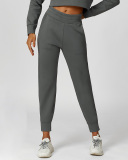 Women Autumn Winter Loose Solid Color Sports Trousers Pants S-XL