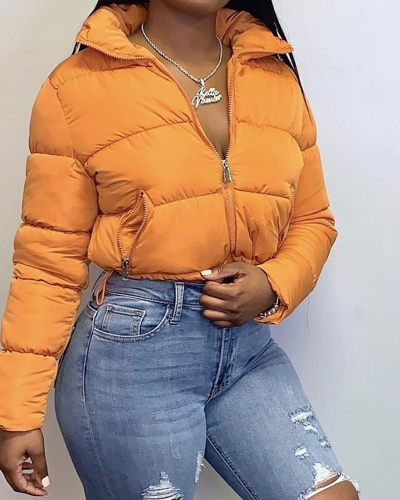 Women Winter New Style Fashionable Long Sleeved Jacket S-XL